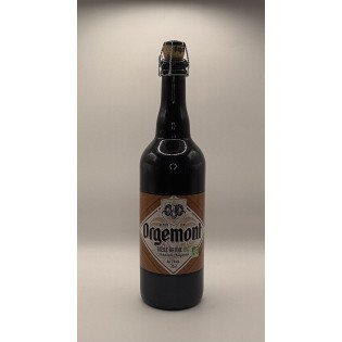 Orgemont bière brune bio artisanale champenoise 75 cl
